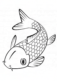 魚の塗り絵