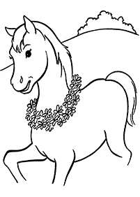 馬の塗り絵 - 65