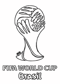 サッカーの塗り絵 - 23