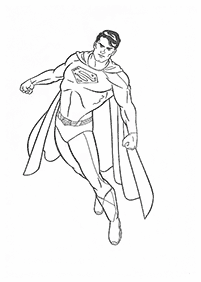 スーパーマンの塗り絵 - 39