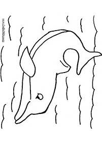 イルカの塗り絵 - 50