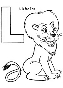 ライオンの塗り絵 - 34