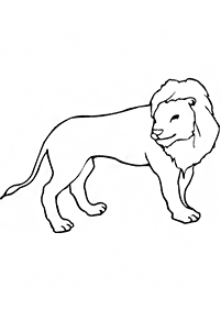 ライオンの塗り絵 - 61