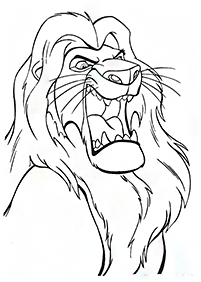 ライオンの塗り絵 - 63