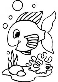 魚の塗り絵 - 66
