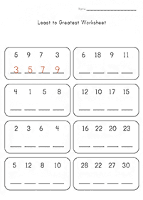 1年生のワークシート - ワークシート47