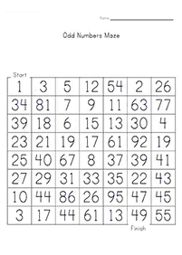 1年生のワークシート - ワークシート55