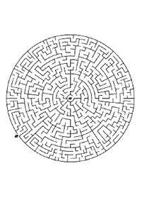 印刷できる迷路 - 迷路132