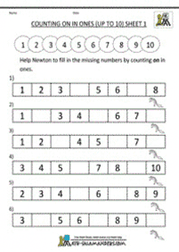 子供向けの簡単な算数 - ワークシート142