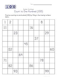 10より大きい数字 - ワークシート25