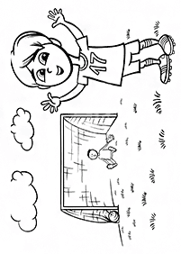 サッカーの塗り絵 - 19