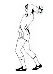 サッカーの塗り絵 - 50