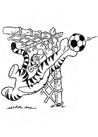 サッカーの塗り絵 - 82
