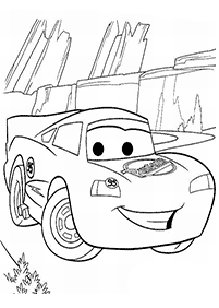 カーズ(ディズニー)の塗り絵 - 117