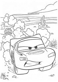 カーズ(ディズニー)の塗り絵 - 138
