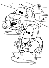 カーズ(ディズニー)の塗り絵 - 50