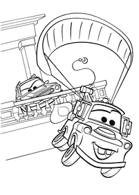 カーズ(ディズニー)の塗り絵 - 63