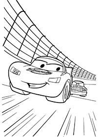 カーズ(ディズニー)の塗り絵 - 98