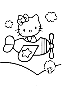 ハローキティの塗り絵 - 98