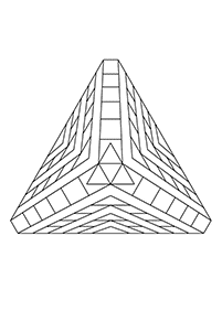 マンダラ塗り絵 - 106