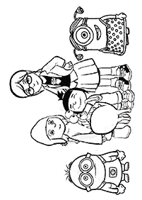 ミニオンズのページを着色 - 60