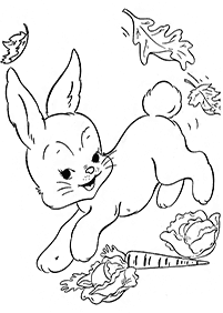 ウサギの塗り絵 - 65