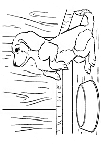 犬の塗り絵 - 12