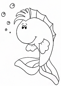 魚の塗り絵 - 20
