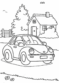 車の塗り絵 - 63