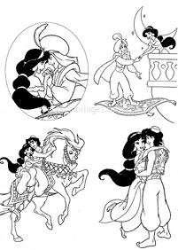 자스민컬러링도안–컬러링(색칠)페이지55