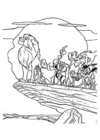 라이언킹컬러링도안–컬러링(색칠)페이지20
