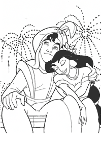 알라딘컬러링도안–컬러링(색칠)페이지113