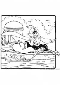 알라딘컬러링도안–컬러링(색칠)페이지40