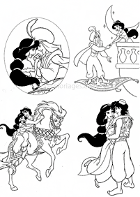 알라딘컬러링도안–컬러링(색칠)페이지70