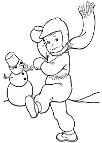 겨울컬러링도안–컬러링(색칠)페이지48