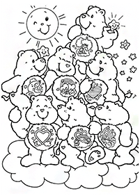 곰컬러링도안–컬러링(색칠)페이지42