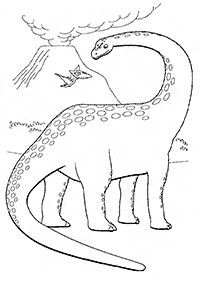 공룡컬러링도안–컬러링(색칠)페이지14