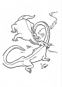 공룡컬러링도안–컬러링(색칠)페이지81