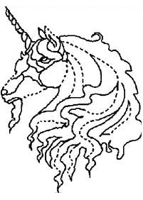 유니콘컬러링도안–컬러링(색칠)페이지60