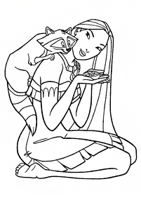 포카혼타스컬러링도안–컬러링(색칠)페이지29