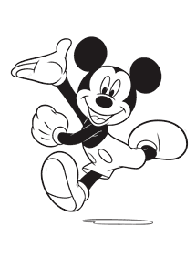 미키마우스컬러링도안-컬러링(색칠)페이지121