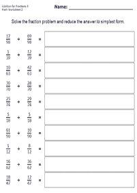 분수학습지–학습지 125