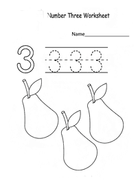 숫자학습지–학습지페이지 9