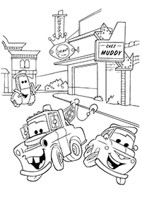 Kertas mewarna Cars (Disney) – muka 10