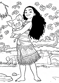 Kertas mewarna Moana – muka 15