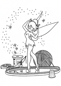 Kertas mewarna Tinker Bell – muka 60