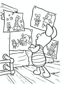 Kertas mewarna Winnie the Pooh – muka 117