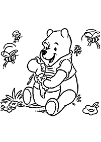 Kertas mewarna Winnie the Pooh – muka 19