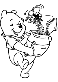 Kertas mewarna Winnie the Pooh – muka 27