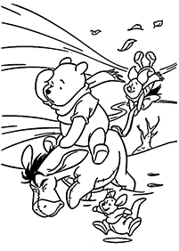 Kertas mewarna Winnie the Pooh – muka 28